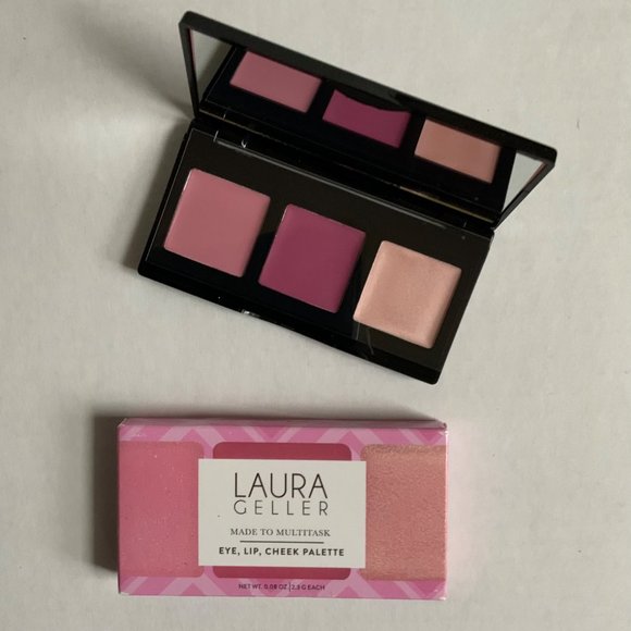 Laura Geller Other - Laura Geller Made to Multitask Palette - Pink Please  -  Eye Lip Cheek New NIB